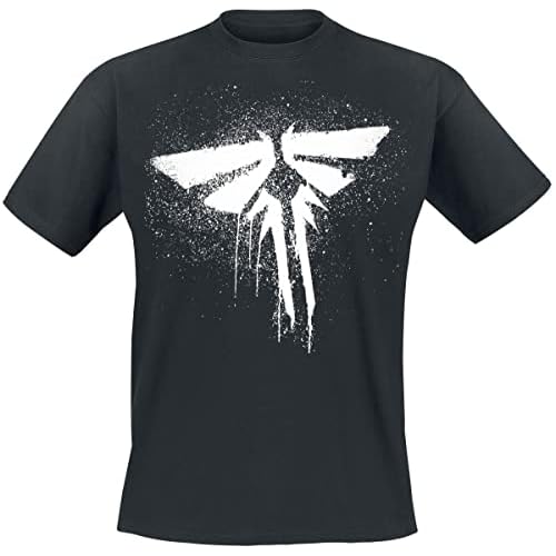The Last Of Us Firefly Männer T-Shirt schwarz S 100% Baumwolle Fan-Merch, Gaming
