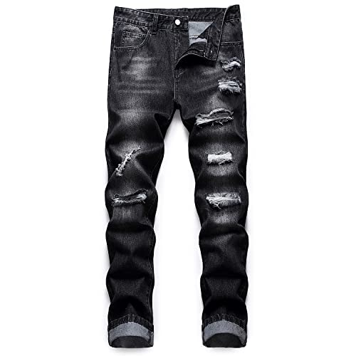 パンツ CONP Washed Sequined Ripped Jeans CONP Washed Sequined