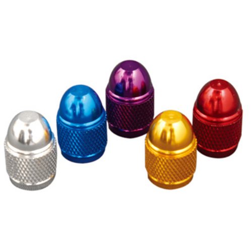 DURA-BOLT(デュラボルト) エアバルブキャップ ラウンドヘッド アルミ ゴールド 2個セット DBV756G