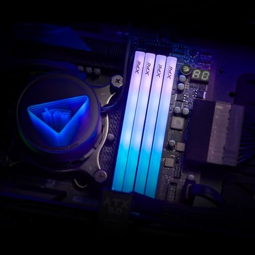 Image of ADATA XPG Lancer Blade RGB 16GB (1 x 16GB) DDR5 6000MHz CL48 Desktop Memory RAM - Black | Gaming U-DIMM Memory Module | Intel & AMD Compatible (Black)