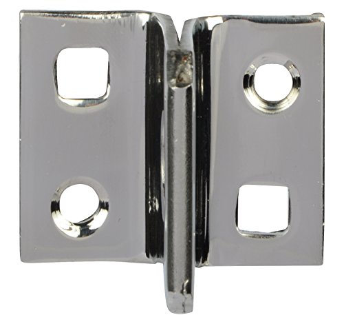 Image of SSISKCON 14mm x 200mm = 8 inch, 3mm Flap /Pack of 16 Pieces (4 Sets) Platinum Finish Stainless Steel Aldrop Door Lock Bolt Tadi Latch Bend Plus Point