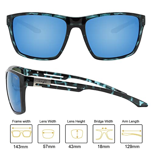 Image of INFI Fishing Polarized Sunglasses for Men Driving Running Golf Sports Glasses Square UV Protection Designer Style Unisex
