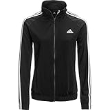 adidas Women's Designed-2-Move Track Jacket, Black/White, X-Large