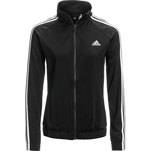 adidas Women's Designed-2-Move Track Jacket, Black/White, X-Large