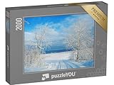 puzzleYOU: Puzzle 2000 Teile „Die Ostsee im Winter“