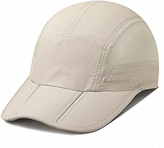 GADIEMKENSD Folding Running Man Hat Visors Sport Cap Summer Mesh Quick-Drying Hat