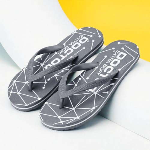 Image of DOCTOR EXTRA SOFT Women's Orthopedic and Diabetic Comfort Ortho Care, Bathroom Rubber Flip-Flops and House Slipper [OR-D-02]