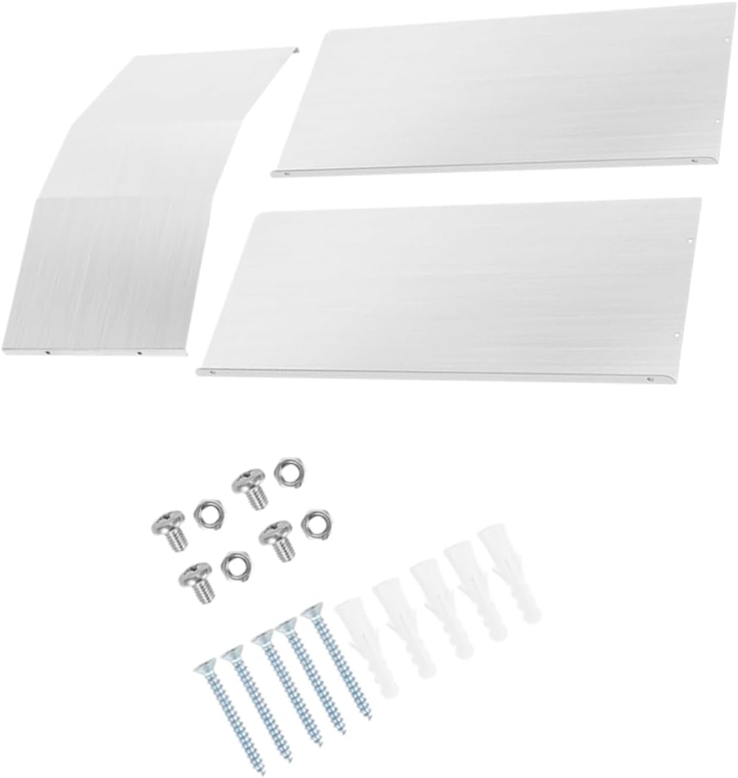 PRETYZOOM Weatherproof Charging Station Cover Wall-Mounted Aluminum Protection for Most Charging Stations Outdoor Electric Socket Cover Heavy-Duty Plug Protector