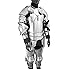 NauticalMart Medieval Knight Armor | Wearable Crusader Suit of Armor | 18 Gauge Steel | Full Suit of Armour with Crusader Helmet | For Reenactments & Role-Playing