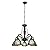 Chloe Lighting Liaison Victorian-Style 5-Light Antique Dark Bronze Finish Large Chandelier 27" Wide