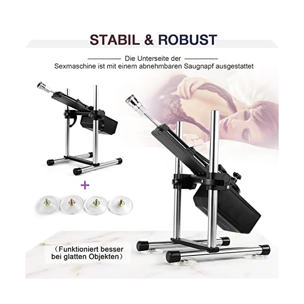 Sexmaschine,Premium Liebesmaschine für Männer und Paare,Automatische Fickmaschine mit Dildo,Sexspielzeug für Frauen Masturbationsmaschine für Männer Sex Toy – Bild 7