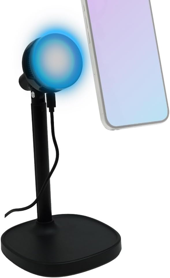 THANKO 冷却して熱暴走を防ぐ マグセーフ充電スタンド MGNT24CBK スマホ冷却 ワイヤレス充電スタンド ペルチェ スマートフォン充電器 ワイヤレス充電器