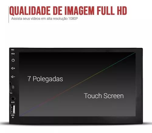 Kit Central Multimidia Mp5 Mp8 Duster Moldura Camera Esp Ios