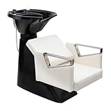 Warmiehomy Shampoo Barber Chair, Hair Washing Backwash Chair with Adjustable...