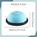 Yiju Balance Ball Balance Training,Semicircle,Half Exercise Ball,with Resistance Bands and Pump for Yoga Dance Home Gym Equipment, Blue