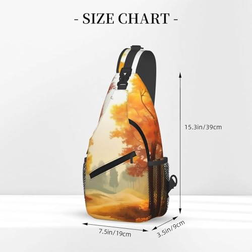 Bolso cruzado estilo sling para hombre y mujer negro miniatura 3
