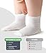 Ioryzek 6 Pair Diabetic Ankle Slipper Socks with Grippers for Women Extra Width Non Binding Socks for Women