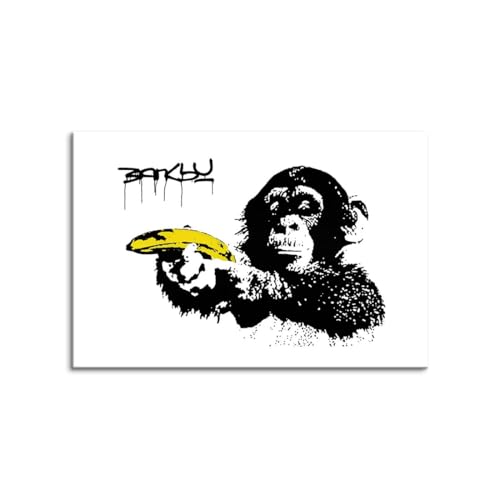 A[gpl oNV[ A[gpl Banksy oNV[ |X^[ A[g oNV[ G CeA   Ǌ| Ǐ G ǃA[g Vzj 蕨 ؘgt̊i (60x90cmi24x36inj,A)