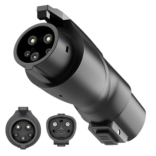 NACS to J1772 Adapter Portable 80A IP65 Converter