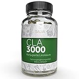 CLA - Premium Kapseln mit 3000 mg - Konjugierte Linolsäure - Monatspackung - hochdosiert, geprüft und Österreich abgefüllt