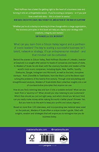 Image of Masters of Scale: Surprising truths from the world's most successful entrepreneurs