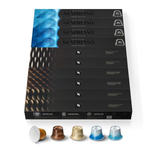 Image of Nespresso Capsules Original Line, Barista Variety Pack, 100-Count Espresso Coffee Pods