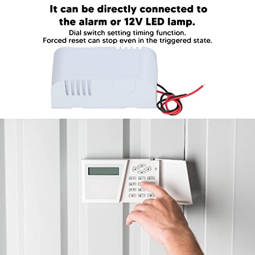 Time Relay Module, Timing Switch Easy Installation For Alarm #TOP5