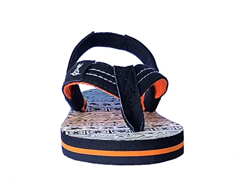 Image of REDVOLUTION New Boys' Beach Sandal TRIBAL Tattoo | Geometric Bali Flip-Flop Sandals