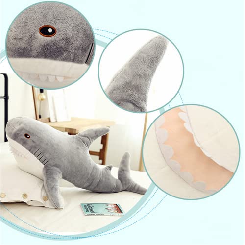 DongAi Plush Shark Toy Pillow - Image 2