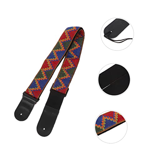 FAVOMOTO 1Pc Sangle De Guitare Bandoulière Rembourrée Sangles De Guitare Électrique Basse Guitare Coloré Ukulélé Ceinture Guitare Sangle En Nylon Ukulélé Sangles Universel Guitare Sangle - Les Beatles, Paul McCartney, John Lennon, RIngo Starr, George Harrison FAVOMOTO 1Pc Sangle De Guitare Bandoulière Rembourrée Sangles De Guitare Électrique Basse Guitare Coloré Ukulélé Ceinture Guitare Sangle En Nylon Ukulélé Sangles Universel Guitare Sangle – Image 7