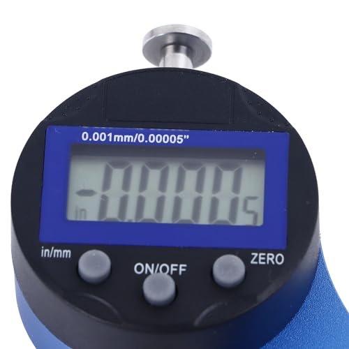 Calibrador de espesores digital, instrumento de medición industrial de aleación de aluminio, calibrador para tubos, micrómetro digital para mecanizado miniatura 7