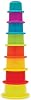 PETERKIN | Play & Learn – STACKY – multicoloured stacking cups | Stack, scoop and pour! | Pre-school Toys | Sand & Water Toys | Ages 12m+