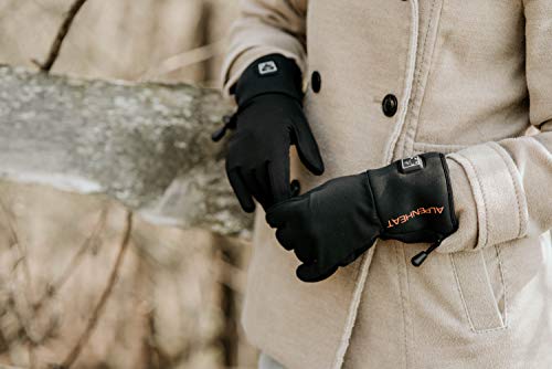 Alpenheat Beheizter Unterziehhandschuh, Schwarz, L, AG1