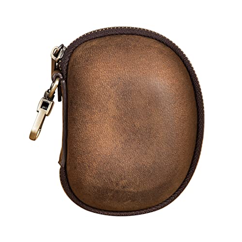 Étui à lunettes de soleil portable boîte rigide zippée pochette de protection cuir