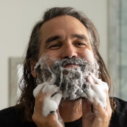 Image of ZEUS Beard Shampoo Wash for Men with Essential Oils (Sandalwood) 4 oz.