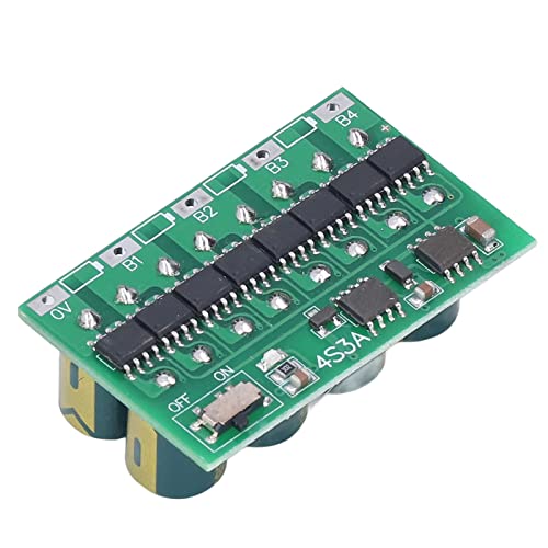 Placa Equilibradora Activa para Baterías 4S con Tecnología de Transferencia de Energía por Condensador - Equilibrador Activo de 3A para Baterías de Litio Ternarias y de Hierro Litio, con Corriente de Reposo de 3 mA y Precisión de 5 mV miniatura 6