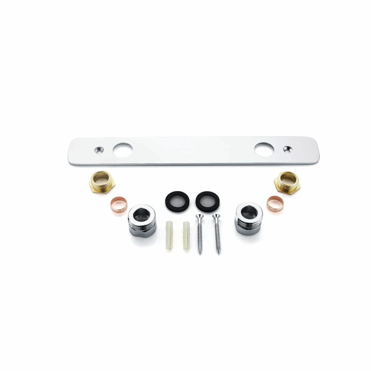 Homebathroom Exposed Easyfit Wall Plate Fixing For Shower Bar Valves