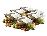 Villaolivo - Pack 6x125g Paté Gourmet de Aceitunas Verdes con Almendras | 100% Natural, Vegano y Sin Aditivos