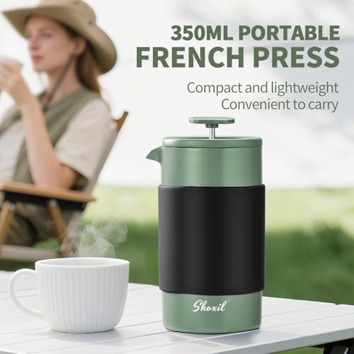 shoxil 350ml Stainless Steel French Press