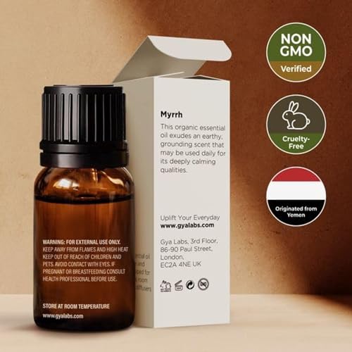 Gya-Labs-Myrrh-Essential-Oil-Organic-for-Skin-100-Pure-and-Natural-Myrrh-Oils-Organic-for-Diffuser-Hair-Candle-Making-Massage-034-Fl-Oz