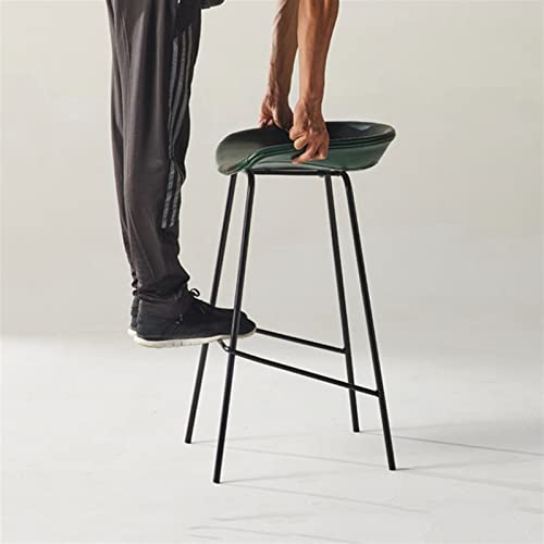 Tabouret de bar simple maison empilable et compact pour petit espace