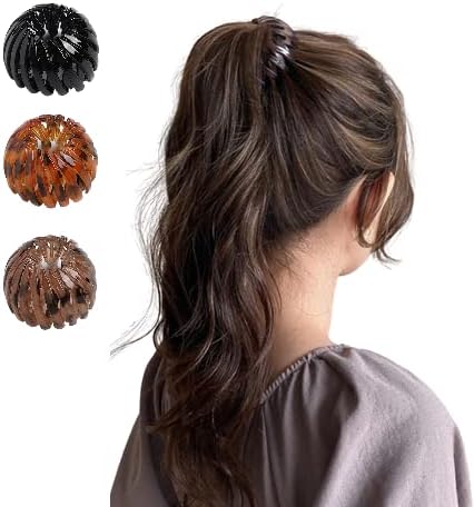 Amazon Co Jp Zorte 3本セット お団子ヘアメーカー ポニーテールホルダー ポニーテールヘアピン 髪 ピン 鳥の巣 まとめ髪 お団子ヘアアレンジ レトロ かわいい グッズ ヘアリング ヘアアクセサリー 女の子 レデイース ビューティー