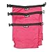 TRENDBOX Magenta - Set of 3 Sizes Roll Top Waterproof Dry Bag Kit Storage Compression Bag Sack Poch Packing Organizers Water Resistant Camping Travel