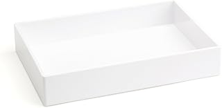 Poppin Accessory Tray White, 6-7/8