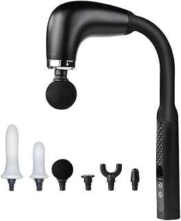 Handheld Cordless & Rechargeable Back Massager - Quiet - Full Body Massage Device for Women, Aches Relief, Sports Recovery and Deep Relaxation