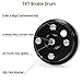 10L0L Golf Cart Brake Repair Kit Compatible with EZGO TXT (1996+), Brake Drums Brake Pads & Brake Shoes Spring Kit, Replacement Brake Parts 19186G1P, 70794G01, 70795G01, 27944G01, Not Fit Gas Models