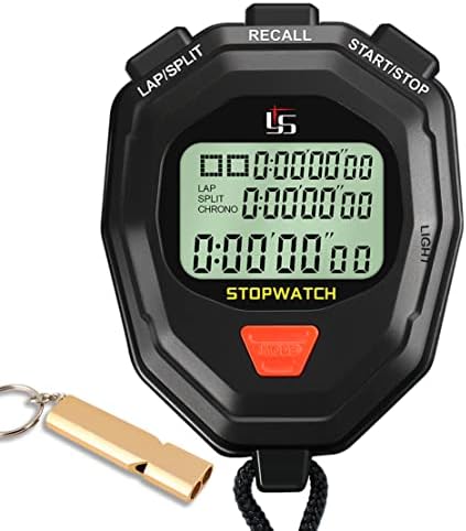 Cronometro Sportivo Digitale Professionale - 60 Memorie Con Luce E Modalità Muto - Foto 8