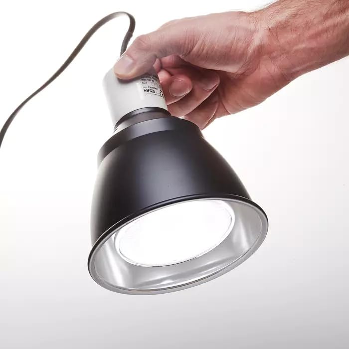 HAPPET Terra Żarówka Metahalogenowa 35 W – 3 w 1 Światło Dzienne do Terrarium – Ciepło, UVA i UVB w Jednej Lampie z Gwintem E27 – Pełne Spektrum dla Gadów i Płazów
