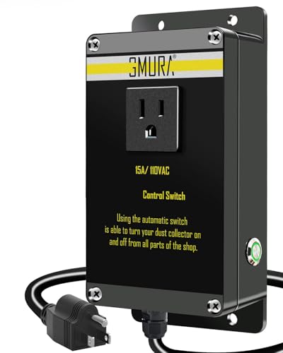 Automatic Vacuum Dust Collector Switch with Remote