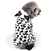 POPETPOP Traje de Mascota Leche Disfraz de Vaca para Perro Gato Ropa...